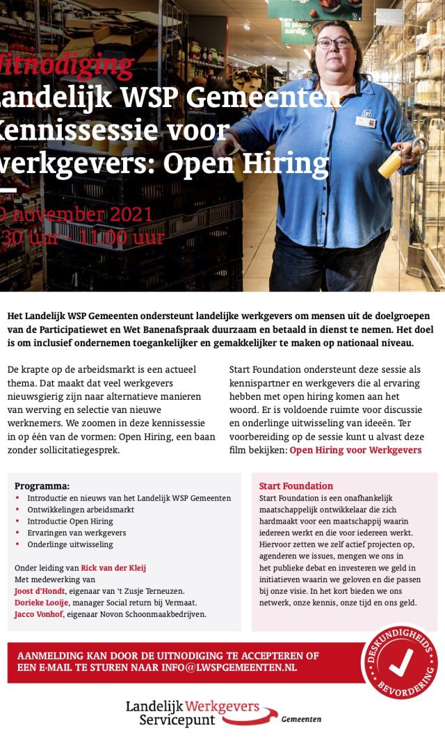 A4 leaflet_Kennissessie voor werkgevers_Open Hiring