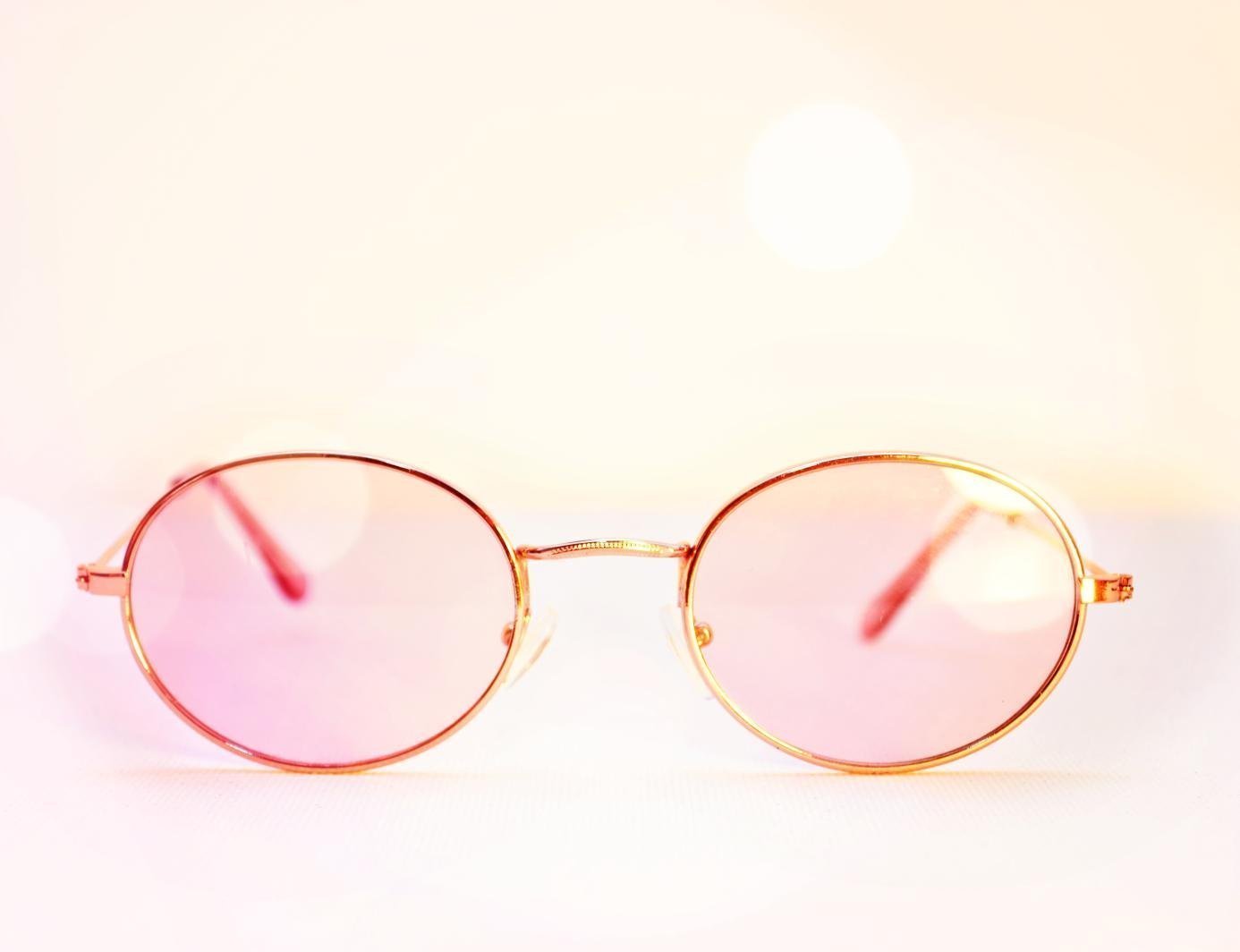 roze bril
