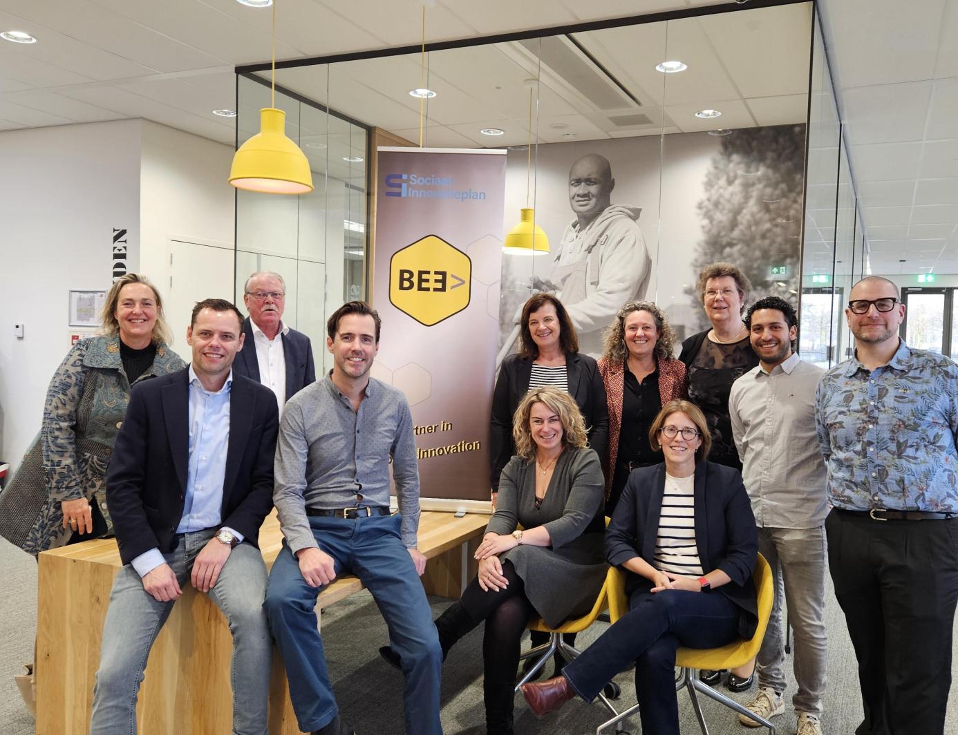 Groepsfoto verlenging BEE Ideas