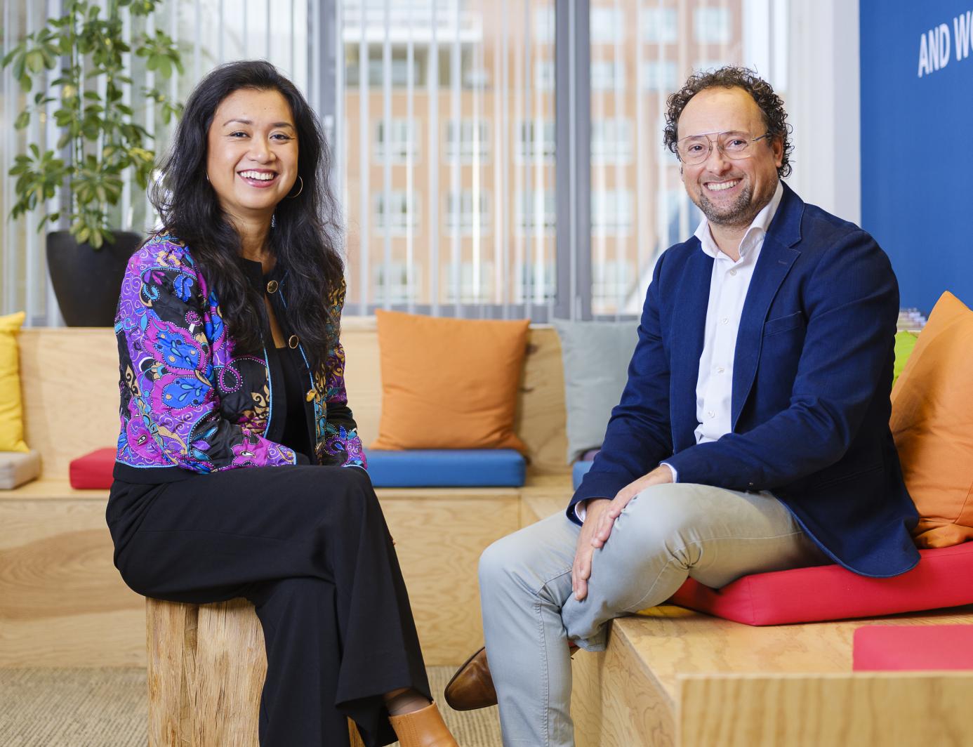 Robert Oosting en Hanni Wongsosumarto